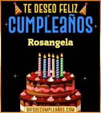 Te deseo Feliz Cumpleaños Rosangela
